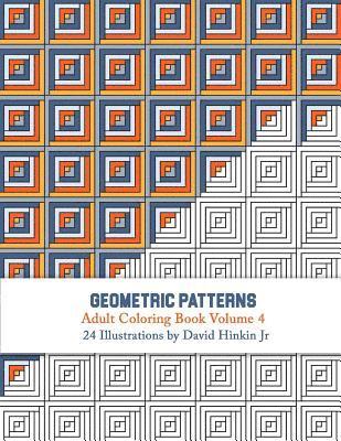 bokomslag Geometric Patterns - Adult Coloring Book Vol. 4