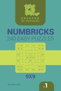 bokomslag Creator of puzzles - Numbricks 240 Easy (Volume 1)