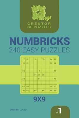 bokomslag Creator of puzzles - Numbricks 240 Easy (Volume 1)