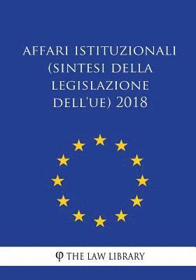 Affari istituzionali (Sintesi della legislazione dell'UE) 2018 1