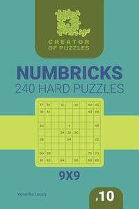 bokomslag Creator of puzzles - Numbricks 240 Hard (Volume 10)