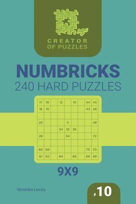 bokomslag Creator of puzzles - Numbricks 240 Hard (Volume 10)