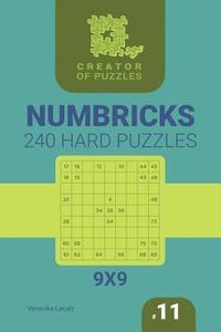 bokomslag Creator of puzzles - Numbricks 240 Hard (Volume 11)