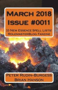 bokomslag March 2018 Issue #0011: Rolemaster Blog Fanzine