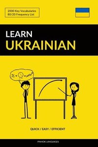 bokomslag Learn Ukrainian - Quick / Easy / Efficient