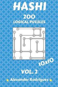 bokomslag Hashi Logical Puzzles 10x10 - 200 vol. 2