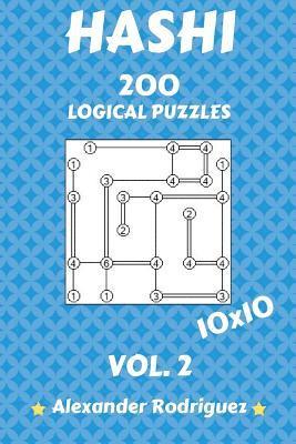 bokomslag Hashi Logical Puzzles 10x10 - 200 vol. 2