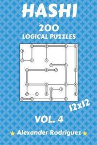 bokomslag Hashi Logical Puzzles 12x12 - 200 vol. 4