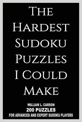 The Hardest Sudoku Puzzles I Could Make 1