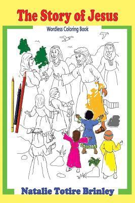 bokomslag The Story of Jesus: Mini Wordless Coloring Book