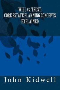 bokomslag WILL vs. TRUST: Core Estate Planning Concepts Explained