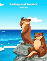 bokomslag Endangered Animals Coloring Book 1