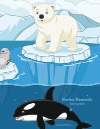 bokomslag Marine Mammals Coloring Book 1