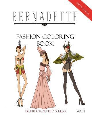 BERNADETTE Fashion Coloring Book Vol.12: Mardi Gras inspired outfits 1