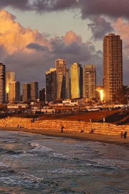 Tel Aviv Israel at Sunset Journal: 150 lined pages, softcover, 6' x 9' 1