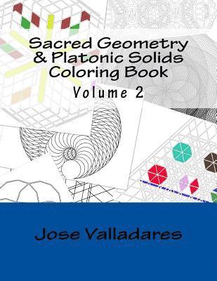 bokomslag Sacred Geometry & Platonic Solids Coloring Book