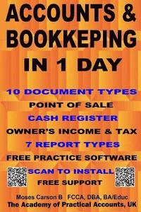 bokomslag Accounts and Bookkeeping in 1 Day: Free Support Online
