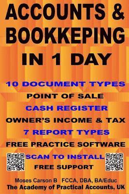 bokomslag Accounts and Bookkeeping in 1 Day: Free Support Online