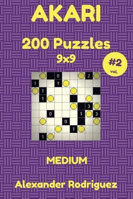bokomslag Akari Puzzles 9x9 - Medium 200 vol. 2