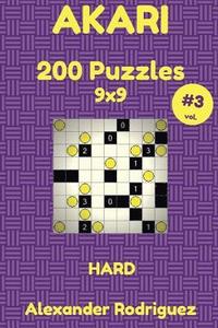 bokomslag Akari Puzzles 9x9 - Hard 200 vol. 3
