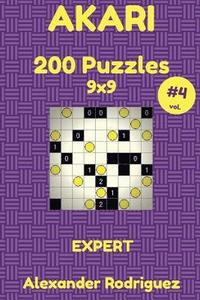 bokomslag Akari Puzzles 9x9 - Expert 200 vol. 4