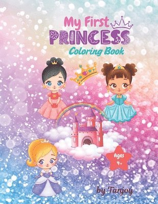 bokomslag My First Princess Coloring Book