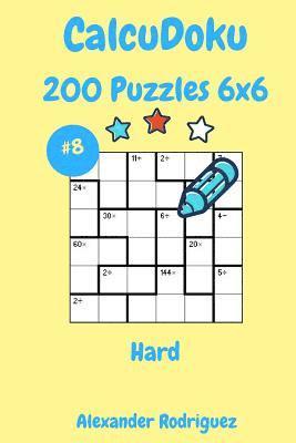 bokomslag CalcuDoku Puzzles 6x6- Hard 200 vol. 8