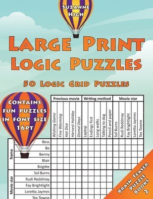 Large Print Logic Puzzles 1