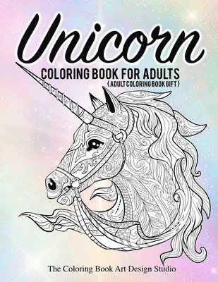 bokomslag Unicorn Coloring Book for Adults (Adult Coloring Book Gift)