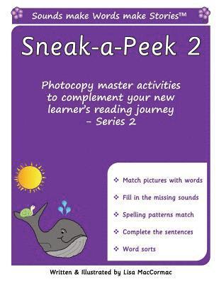 bokomslag Sneak-a-Peek 2: Sounds make Words make Stories, Teaching Resources, Series 2