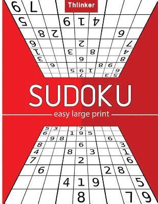 Sudoku Easy Large Print: Puzzles & Games - Easy, Over 1200+ Puzzles -: Large 8.5x11 inch 220 p. Sudoku book 1