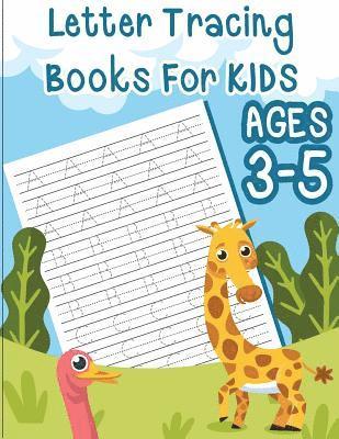 bokomslag Letter tracing books for kids ages 3-5: letter tracing book for preschoolers, letter tracing workbook, letter tracing preschool