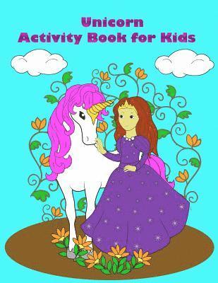 bokomslag Unicorn Activity Book For Kids