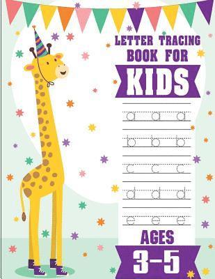 bokomslag Letter tracing books for kids ages 3-5: letter tracing preschool, letter tracing, letter tracing preschool, letter tracing preschool, letter tracing w