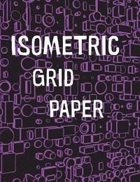 bokomslag Isometric Grid Paper: 1/4' isometric graph paper, 8 1/2 x 11 inches, 200 pages