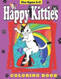 bokomslag Happy Kitties: Coloring Book for Toddlers and Preschool Children