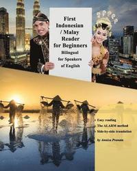 bokomslag First Indonesian / Malay Reader for Beginners: Bilingual for Speakers of English