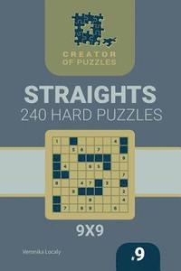 bokomslag Creator of puzzles - Straights 240 Hard (Volume 9)