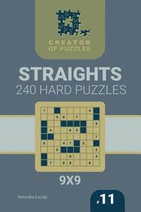 bokomslag Creator of puzzles - Straights 240 Hard (Volume 11)