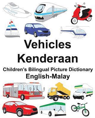 bokomslag English-Malay Vehicles/Kenderaan Children's Bilingual Picture Dictionary