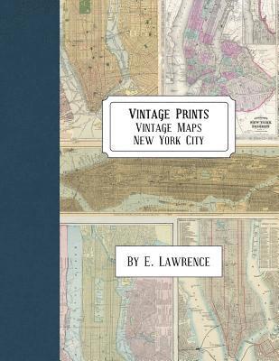 bokomslag Vintage Prints: Vintage Maps: New York City