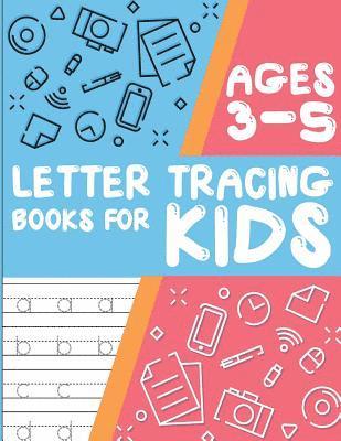 bokomslag Letter tracing books for kids ages 3-5: letter tracing preschool, letter tracing, letter tracing preschool, letter tracing preschool, letter tracing w