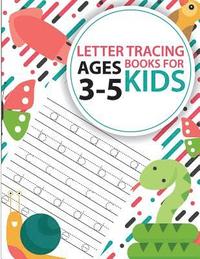 bokomslag Letter Tracing Books for Kids ages 3-5: letter tracing preschool, letter tracing, letter tracing preschool, letter tracing preschool, letter tracing w