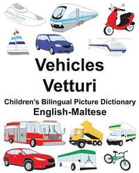 bokomslag English-Maltese Vehicles/Vetturi Children's Bilingual Picture Dictionary