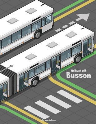 Nick Snels - Malbuch mit Bussen 1, Häftad