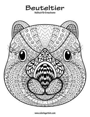 bokomslag Beuteltier-Malbuch für Erwachsene 1