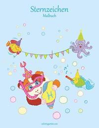 bokomslag Sternzeichen-Malbuch 1