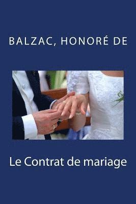 bokomslag Le Contrat de mariage