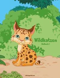 bokomslag Wildkatzen-Malbuch 1