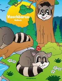 bokomslag Waschbären-Malbuch 1